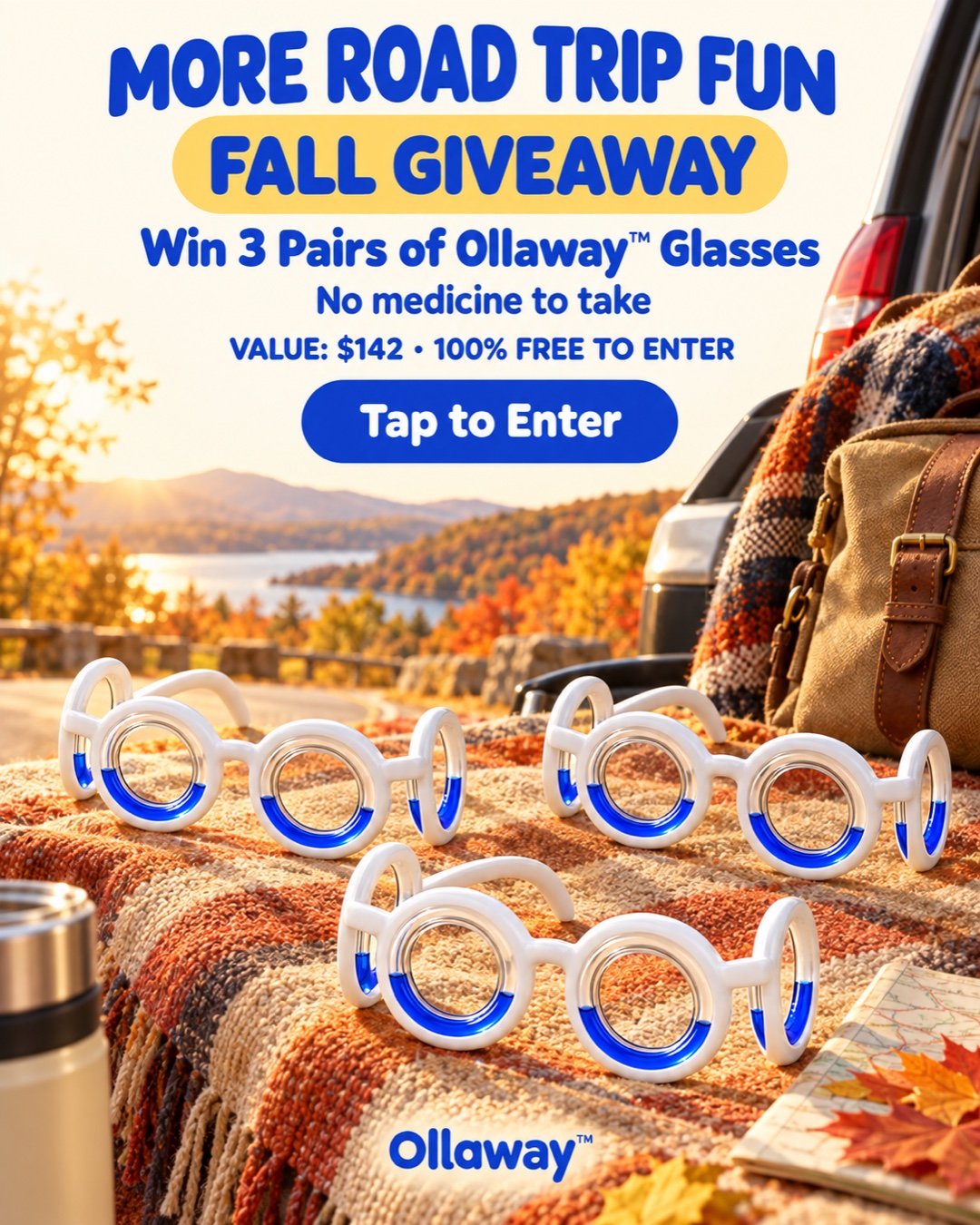 More road trip fun giveaway creative